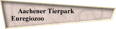 Aachener Tierpark              
Euregiozoo                                    