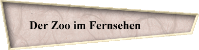 Der Zoo im Fernsehen          